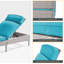 Chaise longue simple inclinable avec coussins 75,9 po Bridgetta-535590910