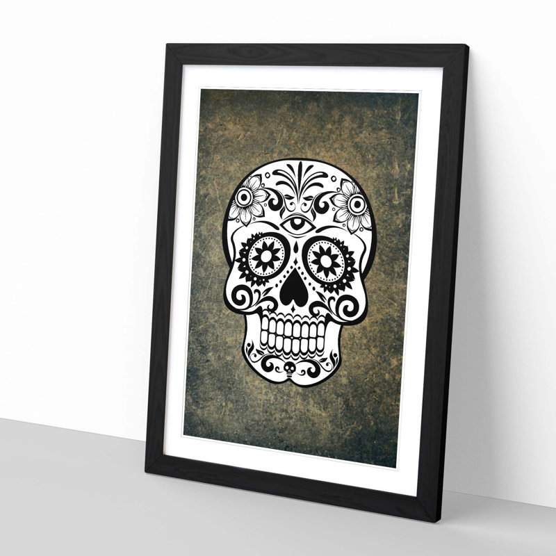 Single Picture Frame Print, Black