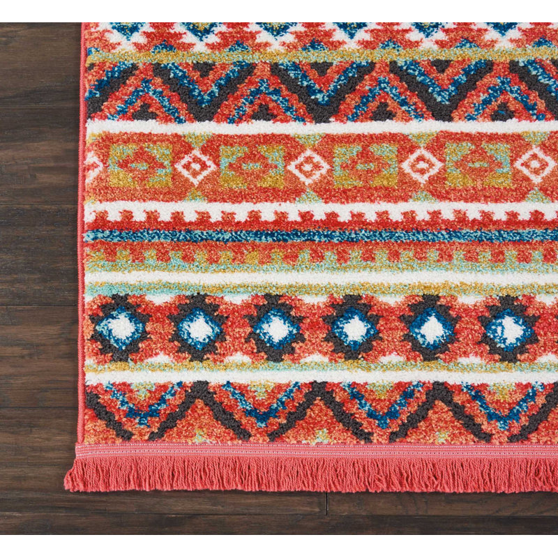Pittsfield Southwestern Indoor Rug, Rectangle 9'3" x 13'