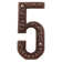 5 in. San Michele House Number