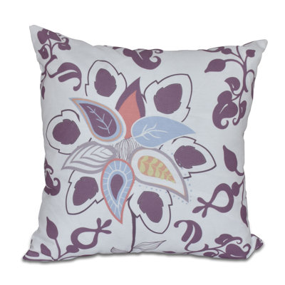 Botanical Blooms Square Pillow Cover & Insert