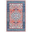 Tapis Arizona 105 rouille / bleu marine-1038664236