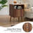 Nightstand Set Bedside Table for Bedroom Living Room (Set of 2)-1346364885