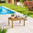  Furniture Okemo Weather-Resistant Acacia Wood Outdoor Coffee Table