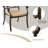 Asuman 4 - Person Patio Dining Set with Square Table , Cushions Included-2130317704