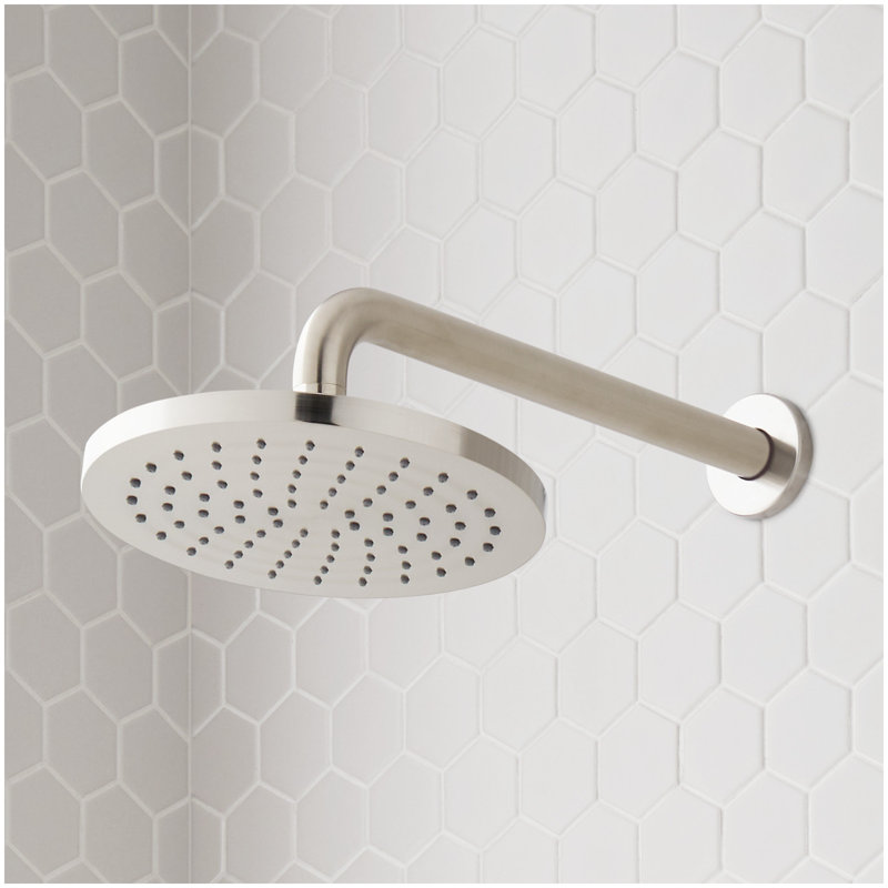 Gunther Pressure Balance Tub and Shower System - Brushed Nickel, Brushed Nickel