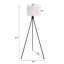 156Cm Matte Black Tripod Floor Lamp