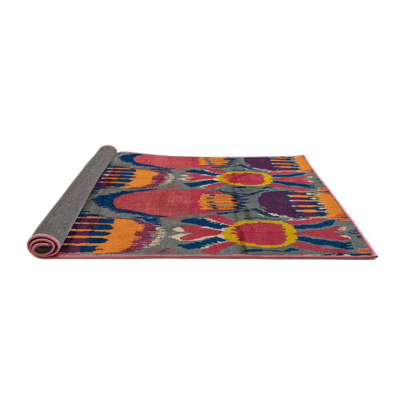 Abstract Indoor Rug, Square 4'