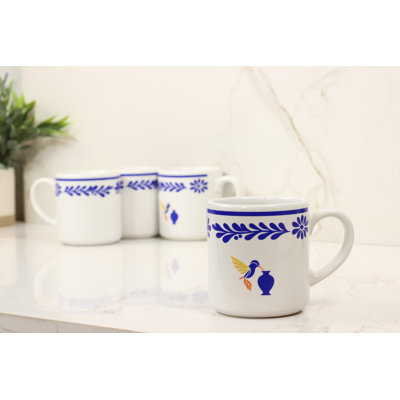 Colibri Collection 4-Piece Mug Set