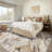 Modern Abstract Area Rug 5x7 Rug for Living Room Machine Washable Floor Carpet Non Slip Vintage Rug Foldable Rug for Bedroom Dining Room Kitchen Brown-1311155228-1311155229