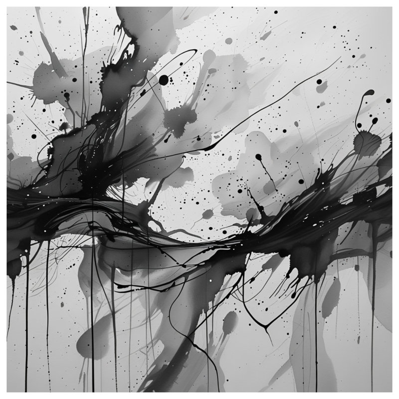 Décoration de salle de bain moderne noir et blanc, 34in W x 21in L