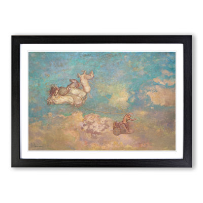 The Chariot of Apollo by Odilon Redon - Picture Frame Painting