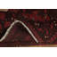 Tapis oriental rouge à motif géométrique 3 x 5