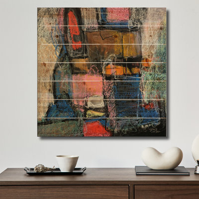 Wood Wall Art Print - Absurd Story by Dong Su