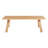 A Walk in the Park Rectangular Solid Wood Top with Solid Wood Base Dining Table-38099035-38099036