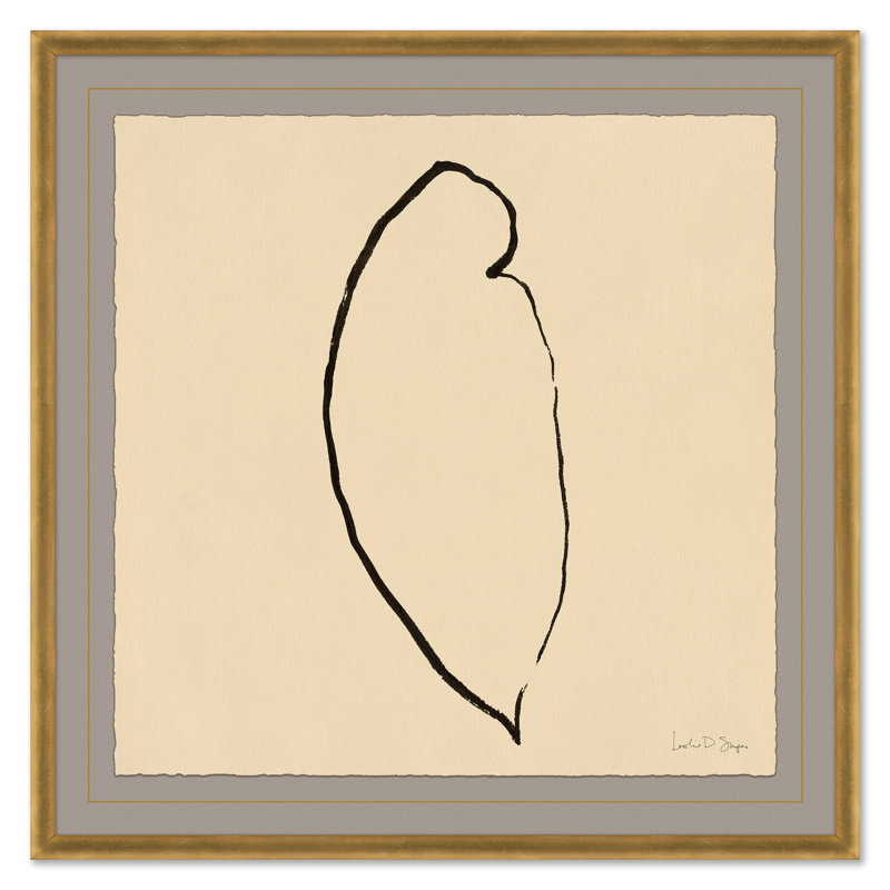 Herbarium Study III Print by Leslie Snipes