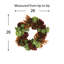 It's Fall Y'all 26" Wreath with Hydrangeas, Wheat and Pampas in Green/Burgundy/Rust