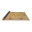 Tapis brun/orange/rouge contemporaine-791546943