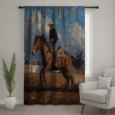 Rideaux Cowboy Rideo