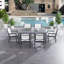 Sharelle Outdoor Dining Set of 7pcs