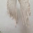 HOME Angel Wings Woven Wall Hanging Tapestry,Cotton Tapestry Wall Decoration