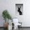 Art contemporain contemporain, paysage minimaliste abstrait