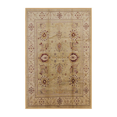 Tapis oriental beige / ivoire Salmund