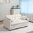 Sleeper Sofa Bed, 3-in-1 Velvet Pull Out Couch with Armrests, Storage Pockets and 2 Pillows, Adjustable Backrest, Sofa Bed Couch for Living Room, Bedroom Variable bed
