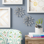 Valda Modern Abstract Wall Decor on Metal