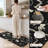 Fossil Print Non-Slip Washable Kitchen Mats