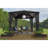Sojag Havana 10 x 10 ft. Aluminum Frame Gazebo With Planters