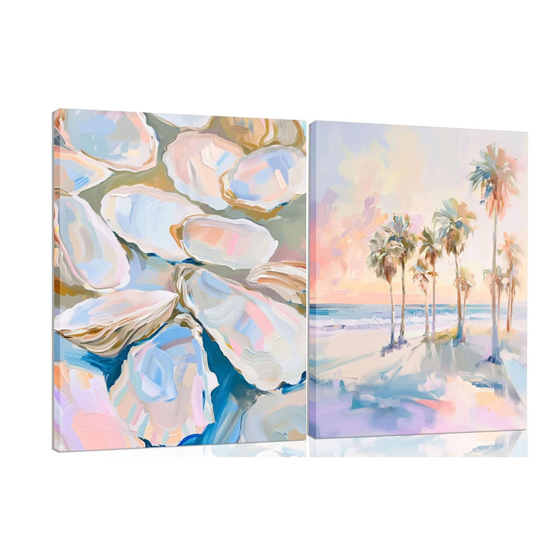 2 Piece Wrapped Canvas Print