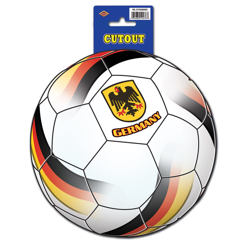 Accroche découpé de football, Allemagne
