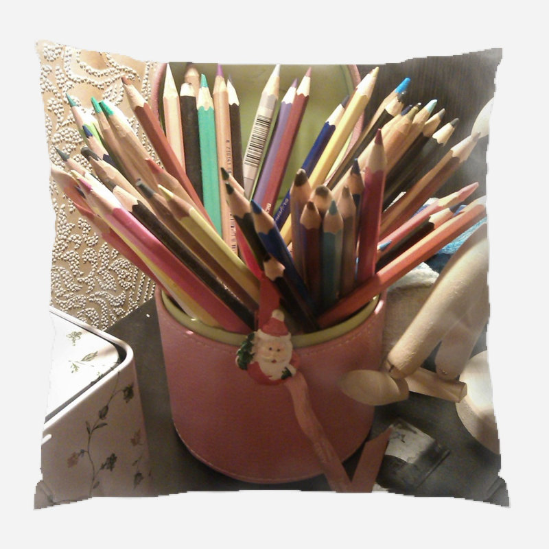 Coussin décoratif Cambon, Microsuède, Intérieur