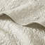 Jeté matelassé surdimensionné 60 po x 70 po Québec Ivory-1837258385