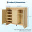 24 Pair Shoe Storage Cabinet-850091822