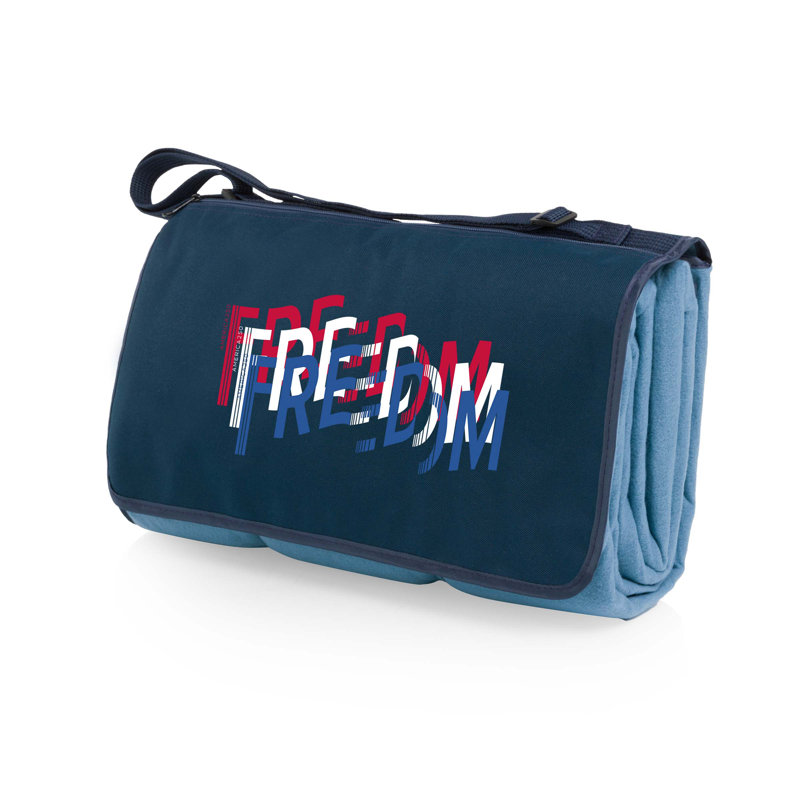 Couverture de pique-nique d'extérieur America250 Freedom, Bleu
