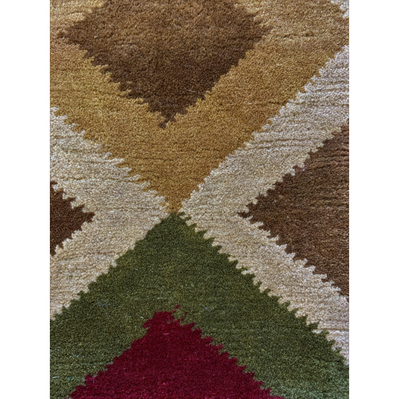 Youenn Wool Geometric Indoor Rug, 10' x 14'
