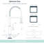 Blue Elephant Pull Down Kitchen Faucet-679103188