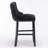 Velvet Upholstered Bar Stool Chair Set of 2-1330648766