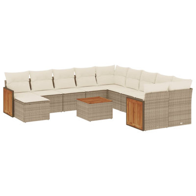 Ensemble de canapé de jardin Vidaxl