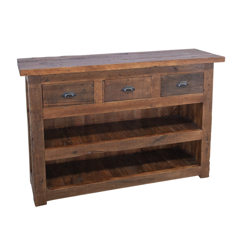 Artisan Reclaimed Wood Console Table