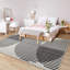 Jett Modern Pattern Printed Area Rug - Minimalist Abstract Area Rug for Contemporary Interiors-1254666774
