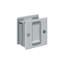Deltana SDP25U5 Pocket Lock, 2-1/2" x 2-3/4" Passage in Antique Brass-218960018