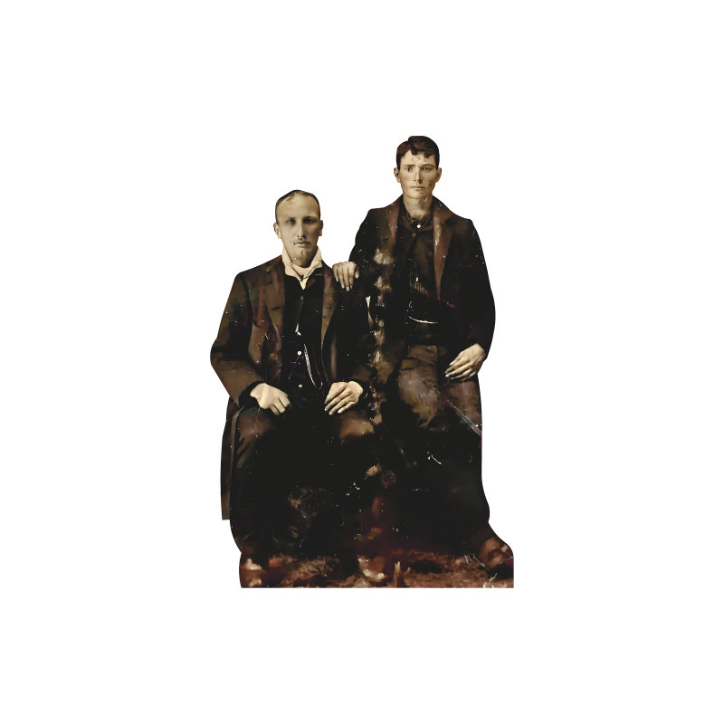 H49959 Frank James Jesse James Outlaws