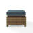 Wicker Outdoor Ottoman