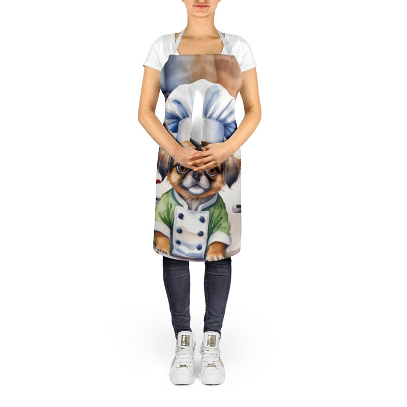 No Pattern Bib Apron