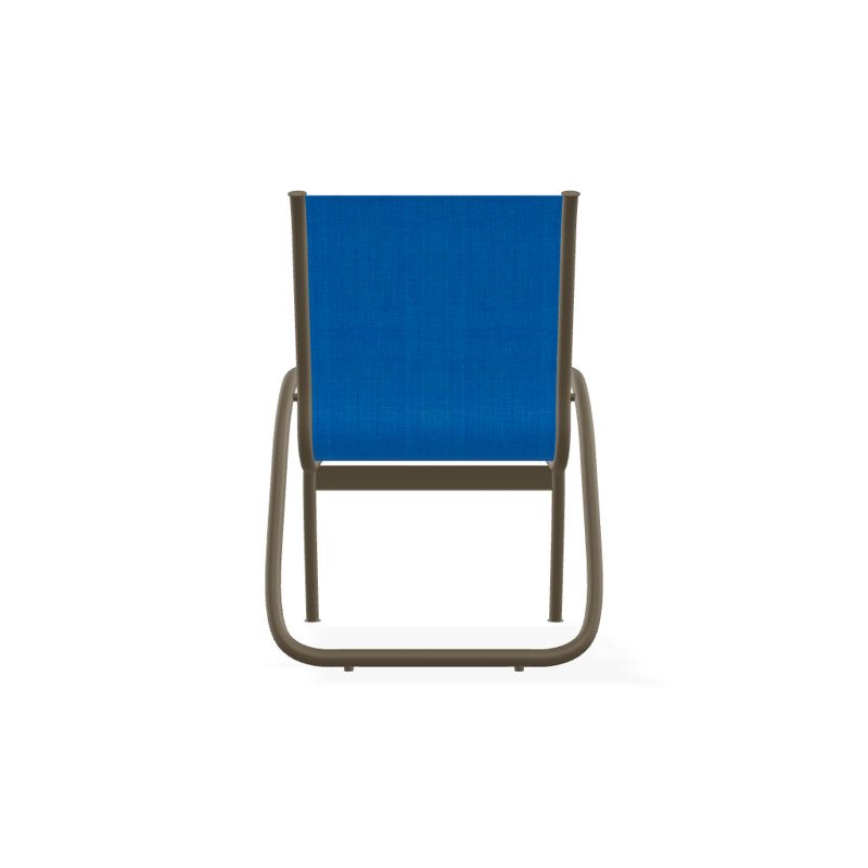 Fauteuil de patio Gardenella, Bois de plage texturé, Bleu pacifique 28D