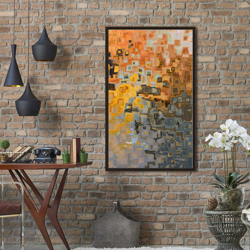 «Psalm 42: 8 His L affectkindness (Vertical)» par Mark Lawrence, reproduction, H 63,5 po x l 39,5 po x P 2 po