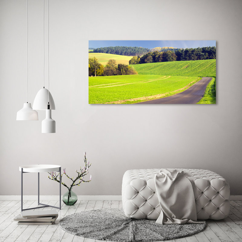 Dirt Road - Wrapped Canvas Print